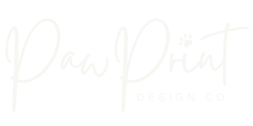 PawPrint Design Co Logo